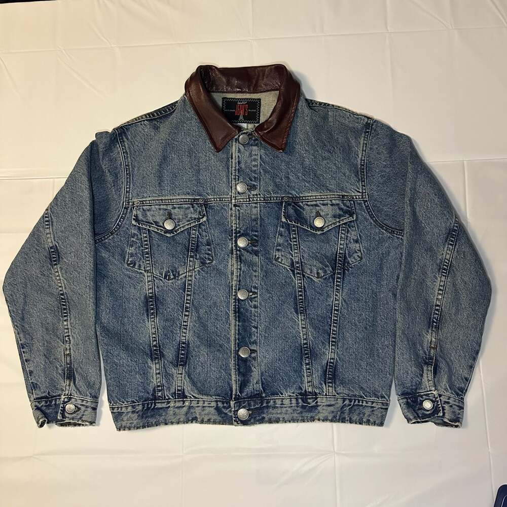 Jean Paul Gaultier 1990's Jean Paul Gaultier - Cropped Trucker Denim Jacket